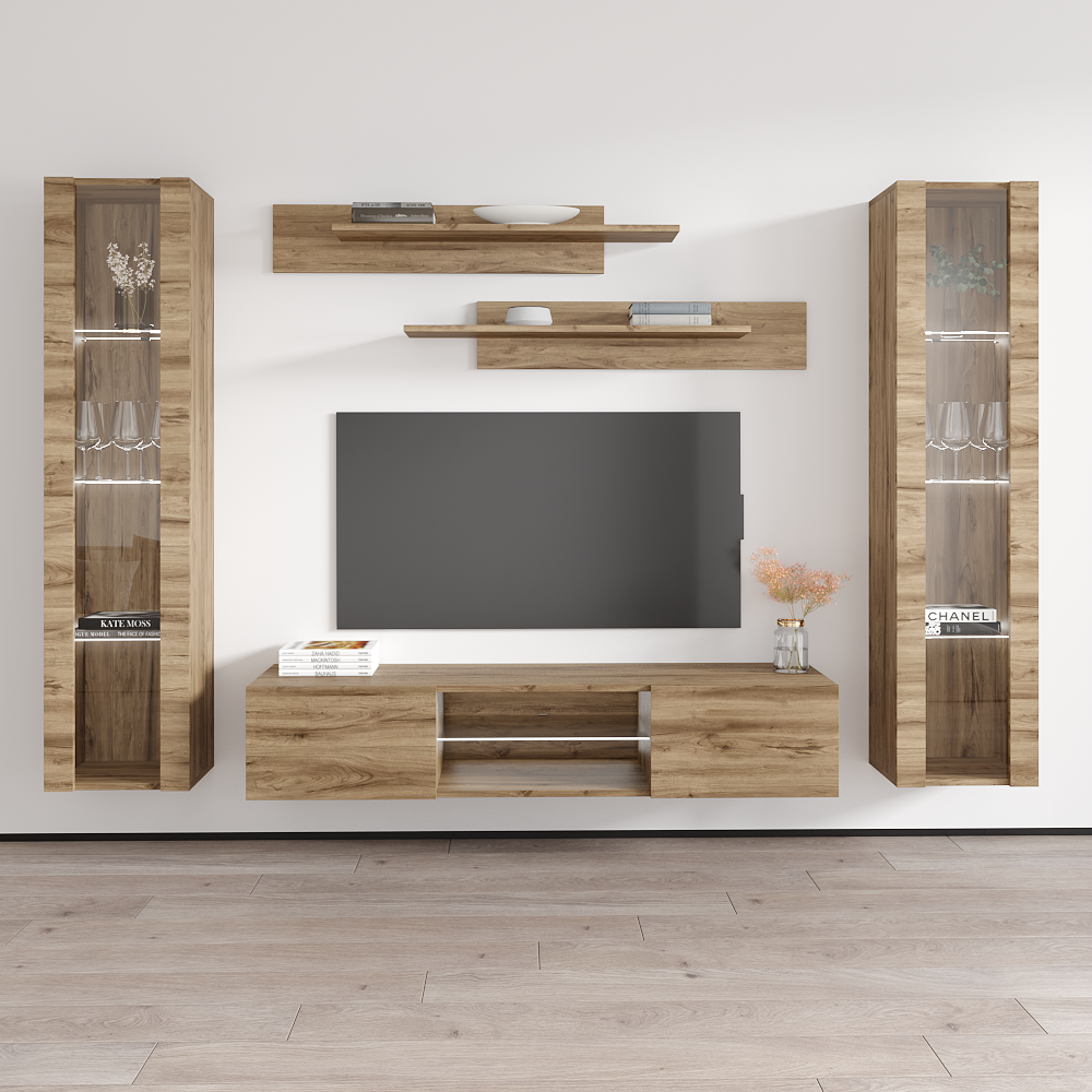 Fly A 33TV Floating Entertainment Center - Meble Furniture