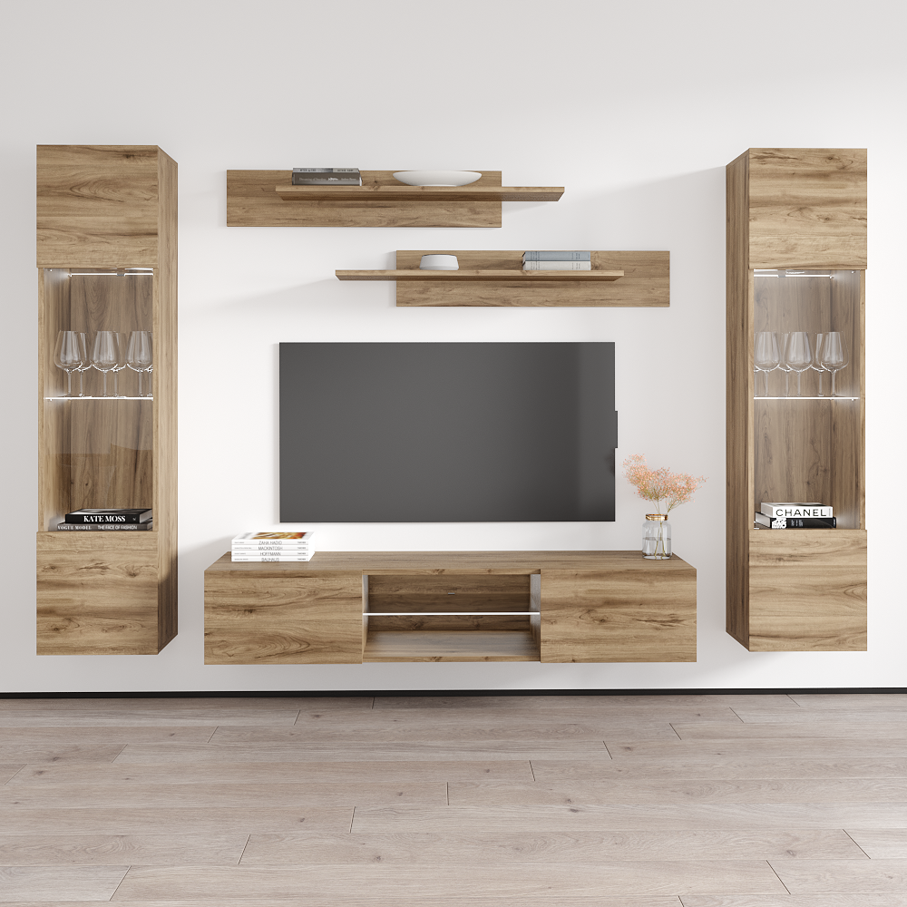 Fly A 33TV Floating Entertainment Center - Meble Furniture