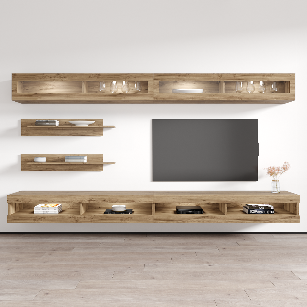 Fly I 34TV Floating Entertainment Center - Meble Furniture