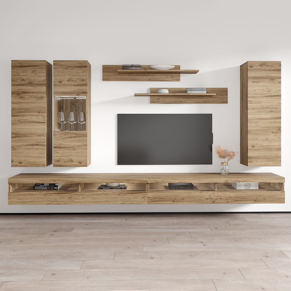 Fly E 35TV Floating Entertainment Center - Meble Furniture