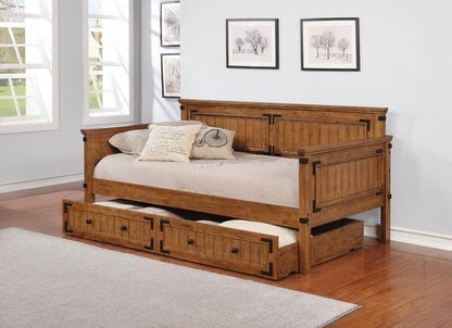 Oakdale Rustic Honey Twin Daybed