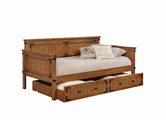 Oakdale Rustic Honey Twin Daybed