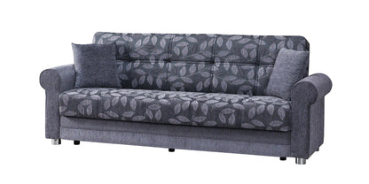 Rio Grande Upholstered Convertible Sofabed with Storage Grey