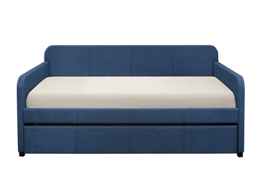 Fatimah Blue Daybed with Trundle