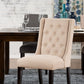 Stong Wingback Dining Chair - Taupe