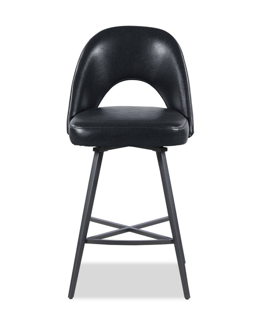 Elman Counter-Height Stool - Black