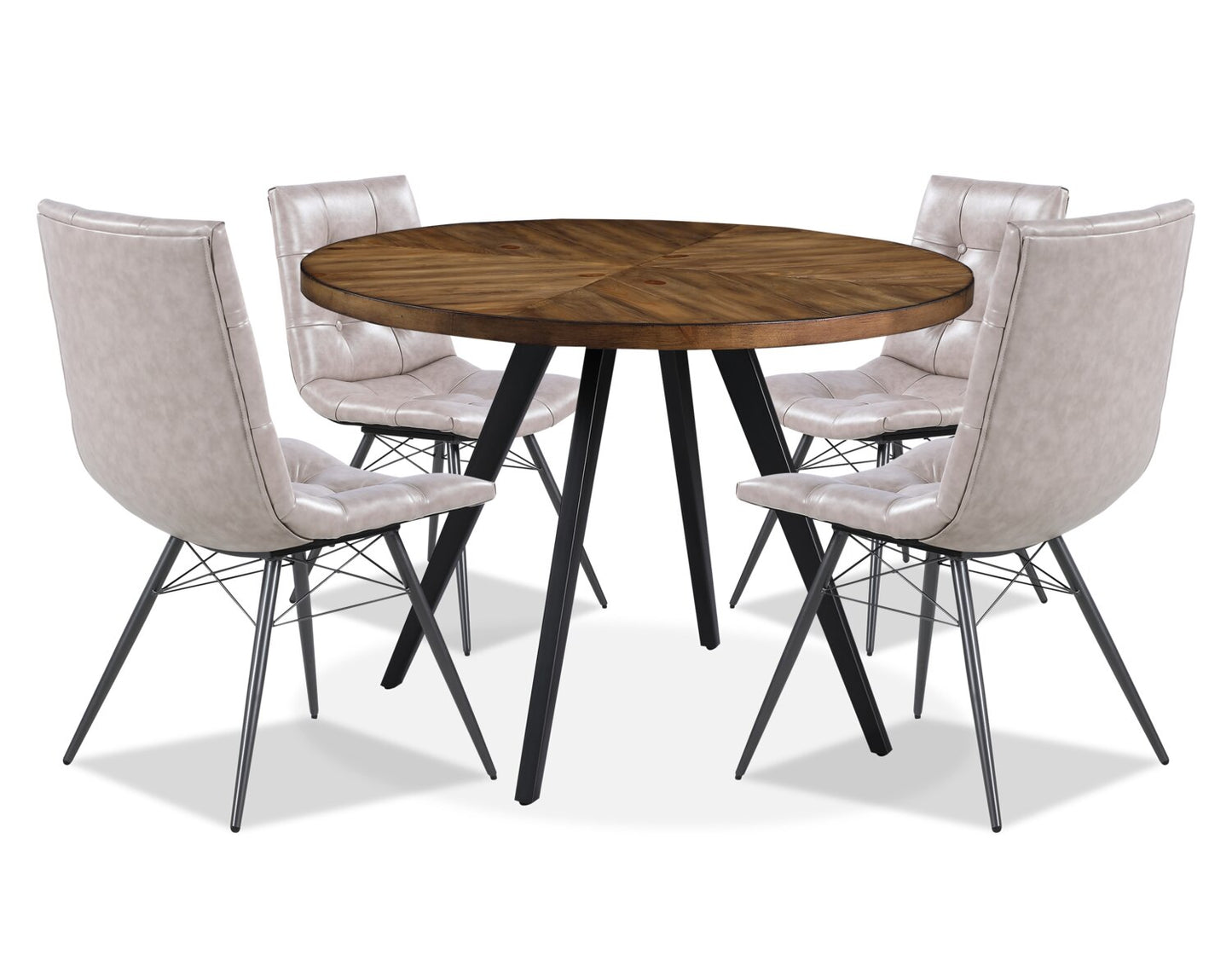 Campo 5-Piece Dining Package - Pink