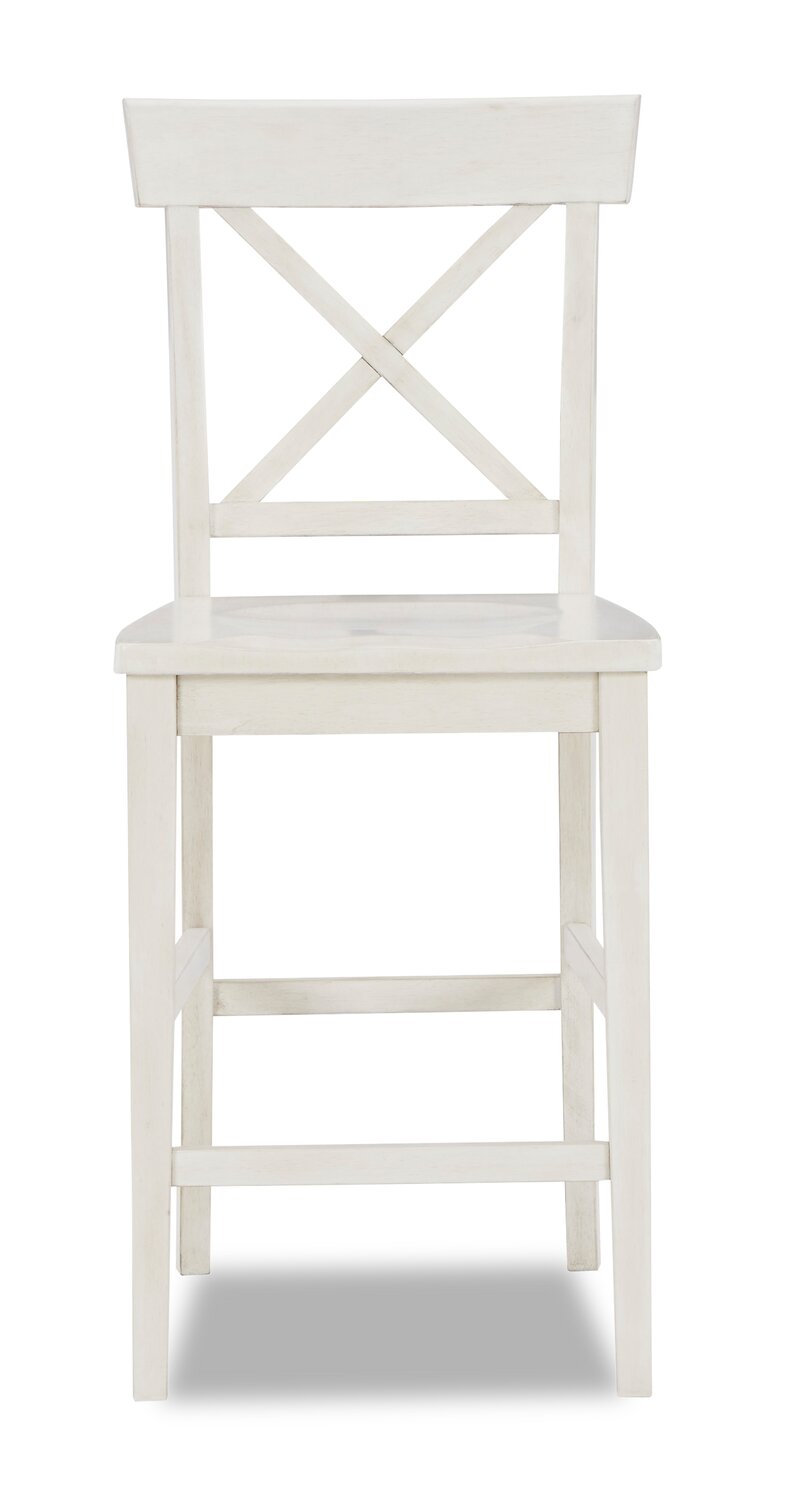 Wallace Counter-Height Chair - White