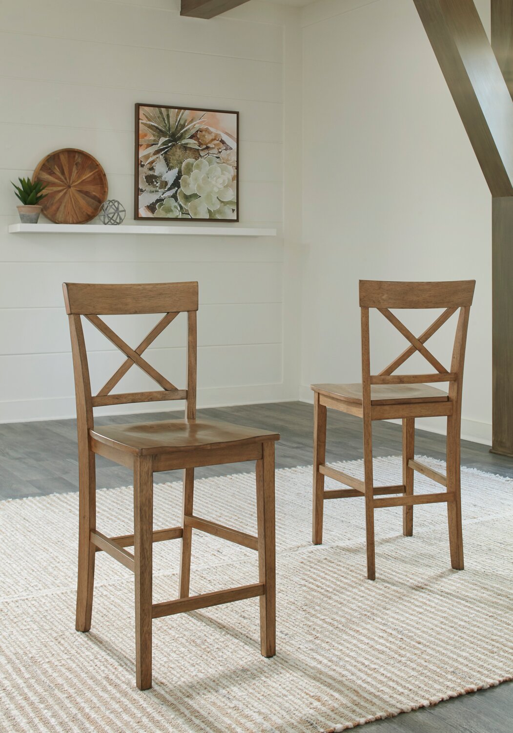 Wallace Counter-Height Chair - Natural