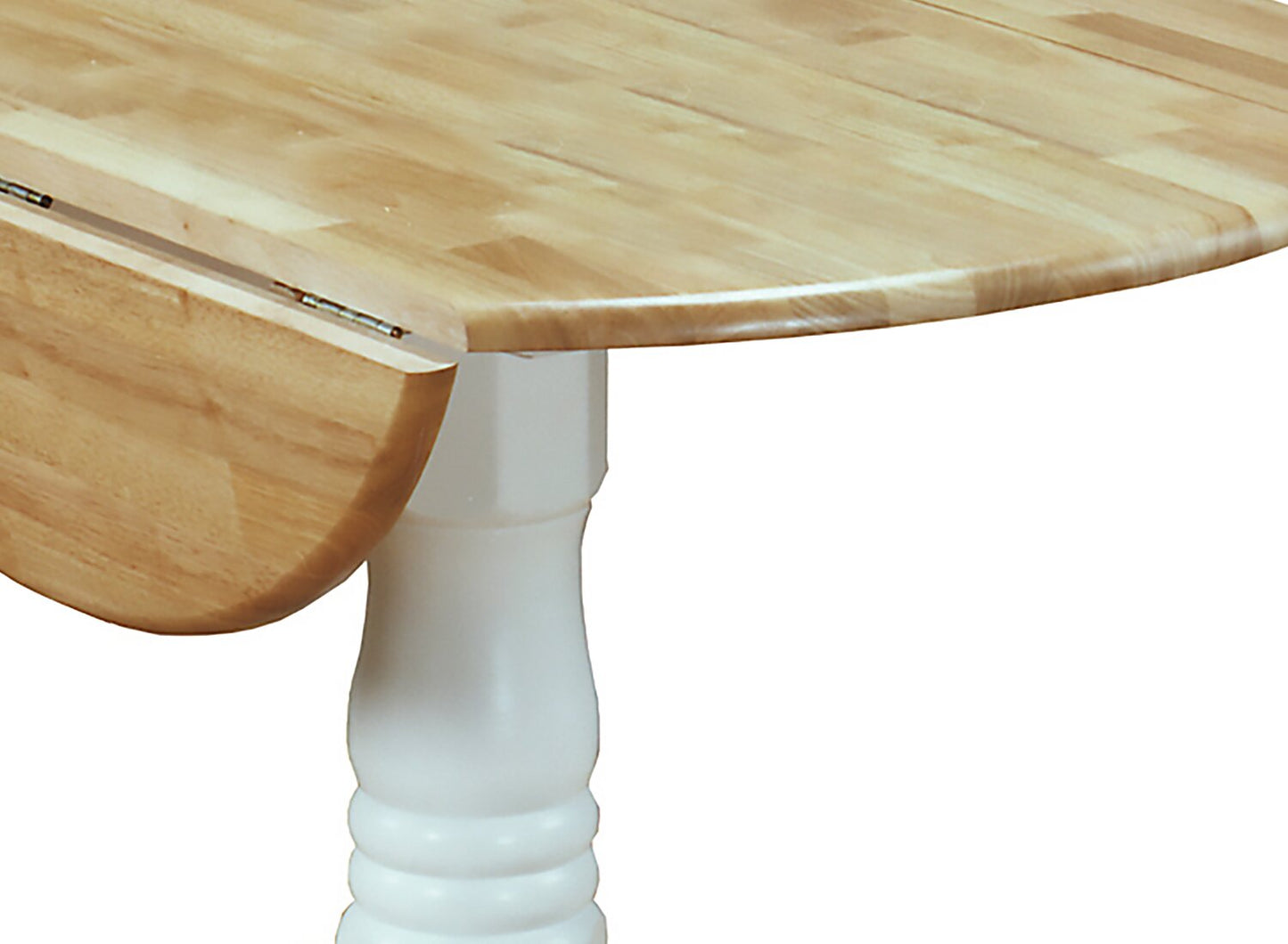 Holland Drop-Leaf Dining Table - Two-Tone