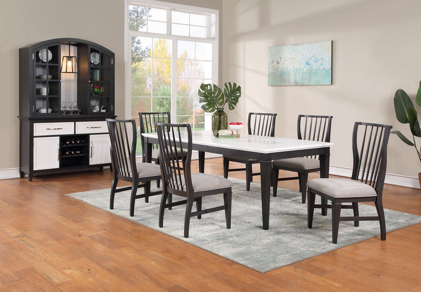 Graham 7-Piece Dining Package - Black