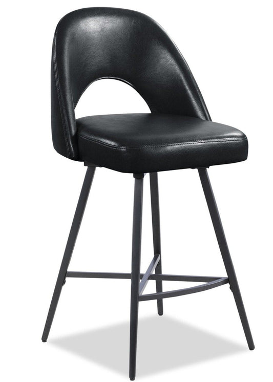 Elman Counter-Height Stool - Black