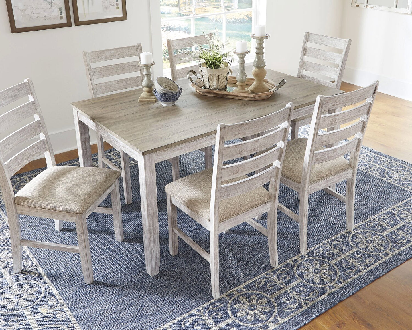 Hester 7-Piece Dining Room Package