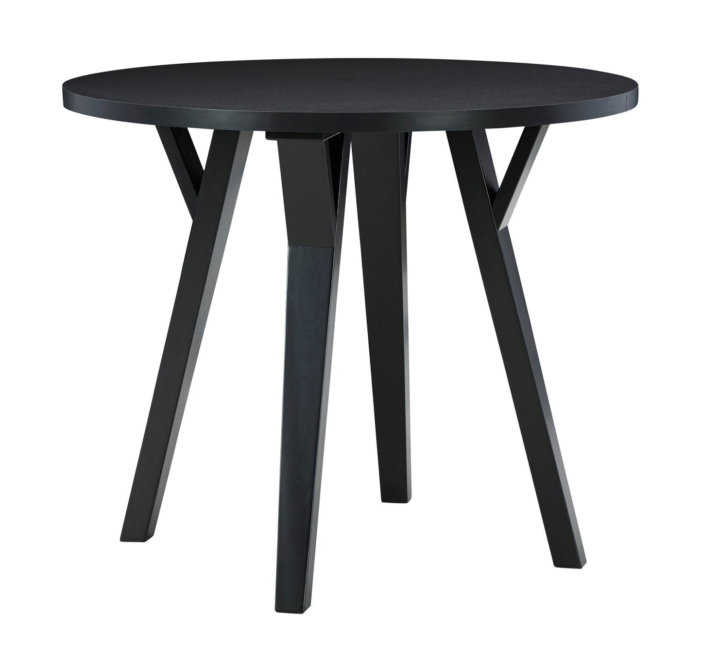 Telos 3-Piece Round Dining Package - Black