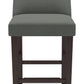 Ambrosia Counter-Height Stool - Charcoal
