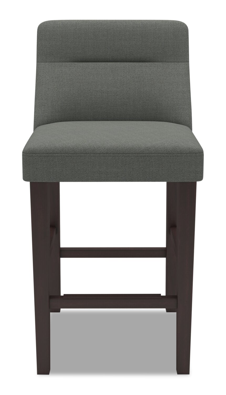 Ambrosia Counter-Height Stool - Charcoal