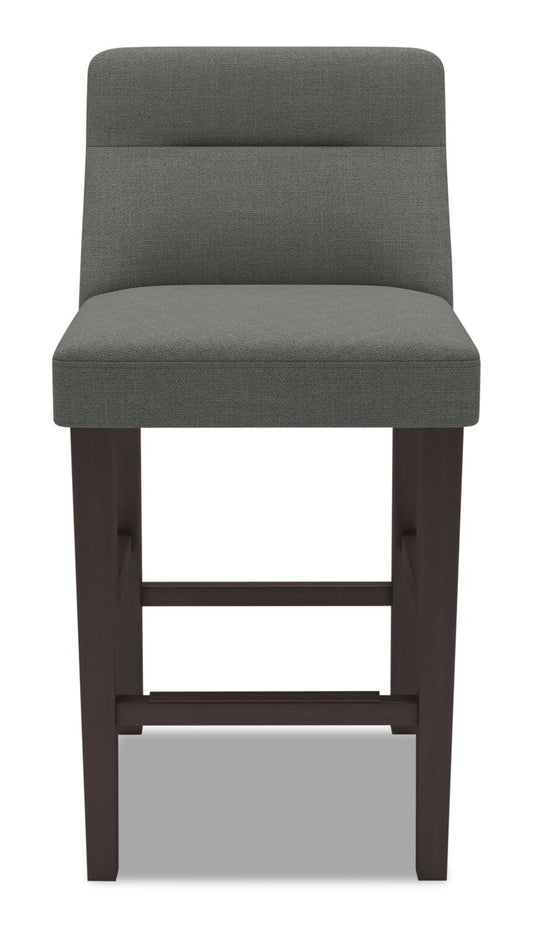 Ambrosia Counter-Height Stool - Charcoal