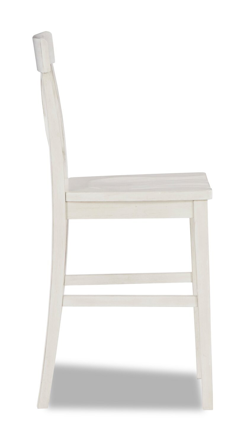 Wallace Counter-Height Chair - White