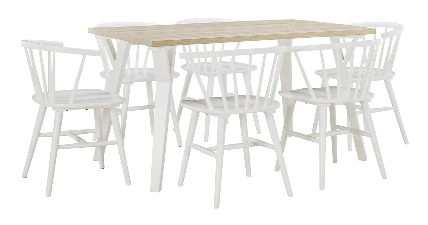 Telos Dining Table - White