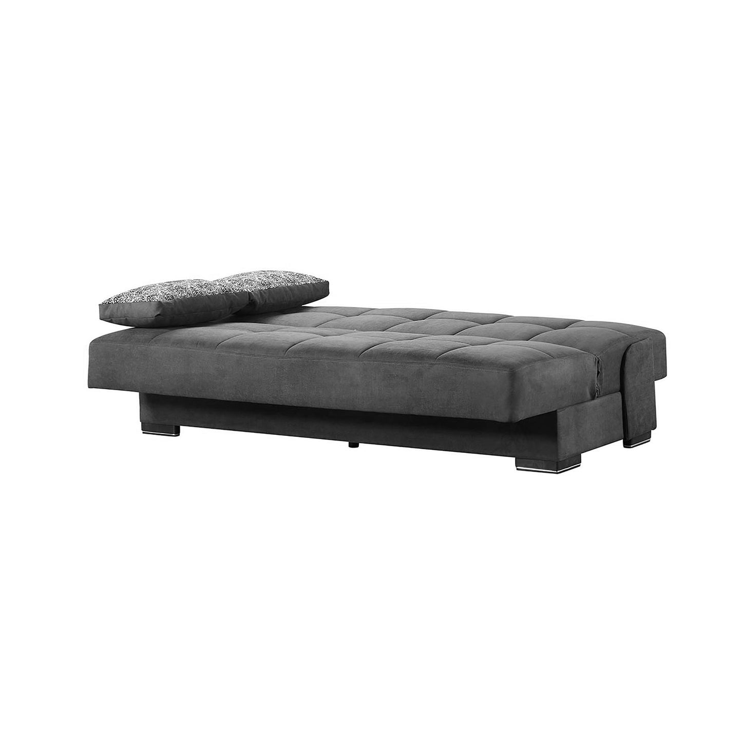 Soho Upholstered Convertible Sofabed with Storage Grey