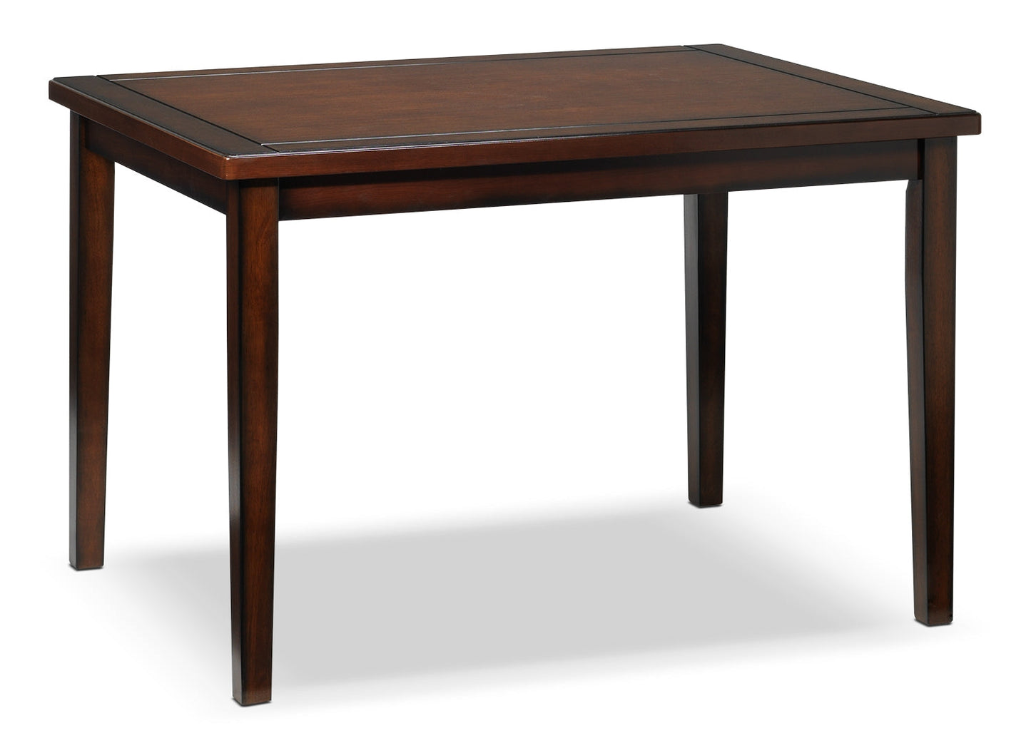 Morrissey Dining Table - Dark Brown Cherry