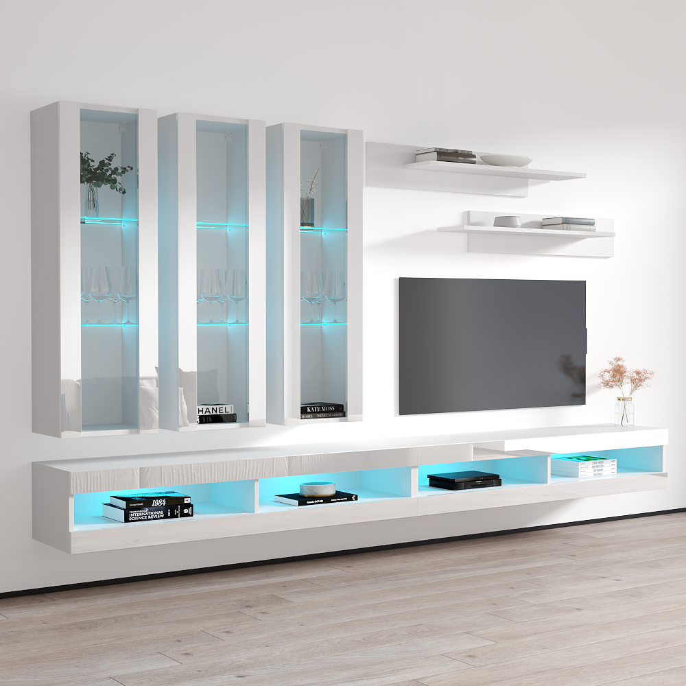 Fly E 34TV Floating Entertainment Center