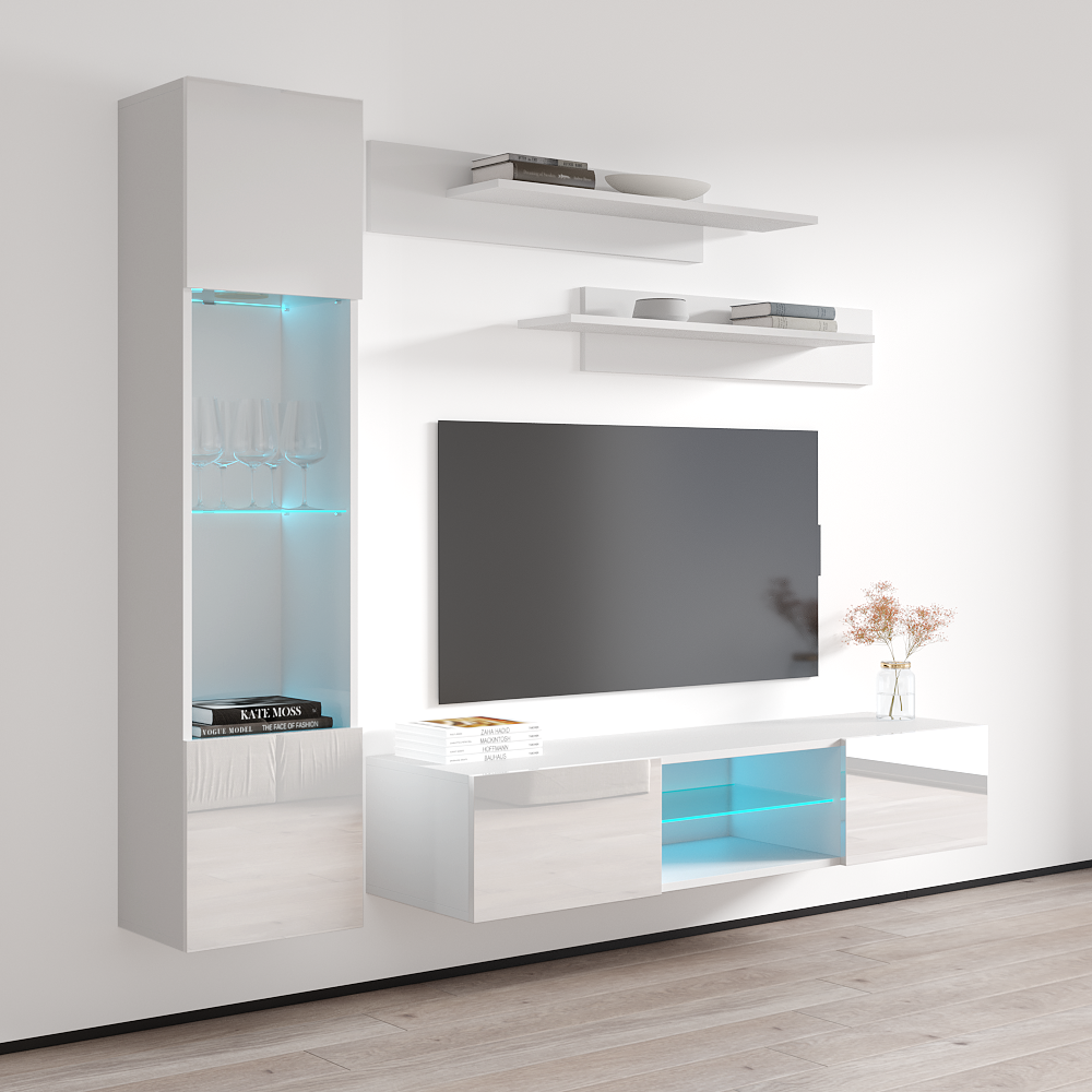 Fly G 33TV Floating Entertainment Center