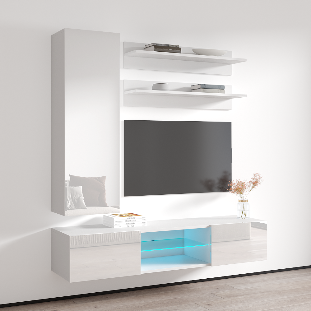 Fly H 33TV Floating Entertainment Center