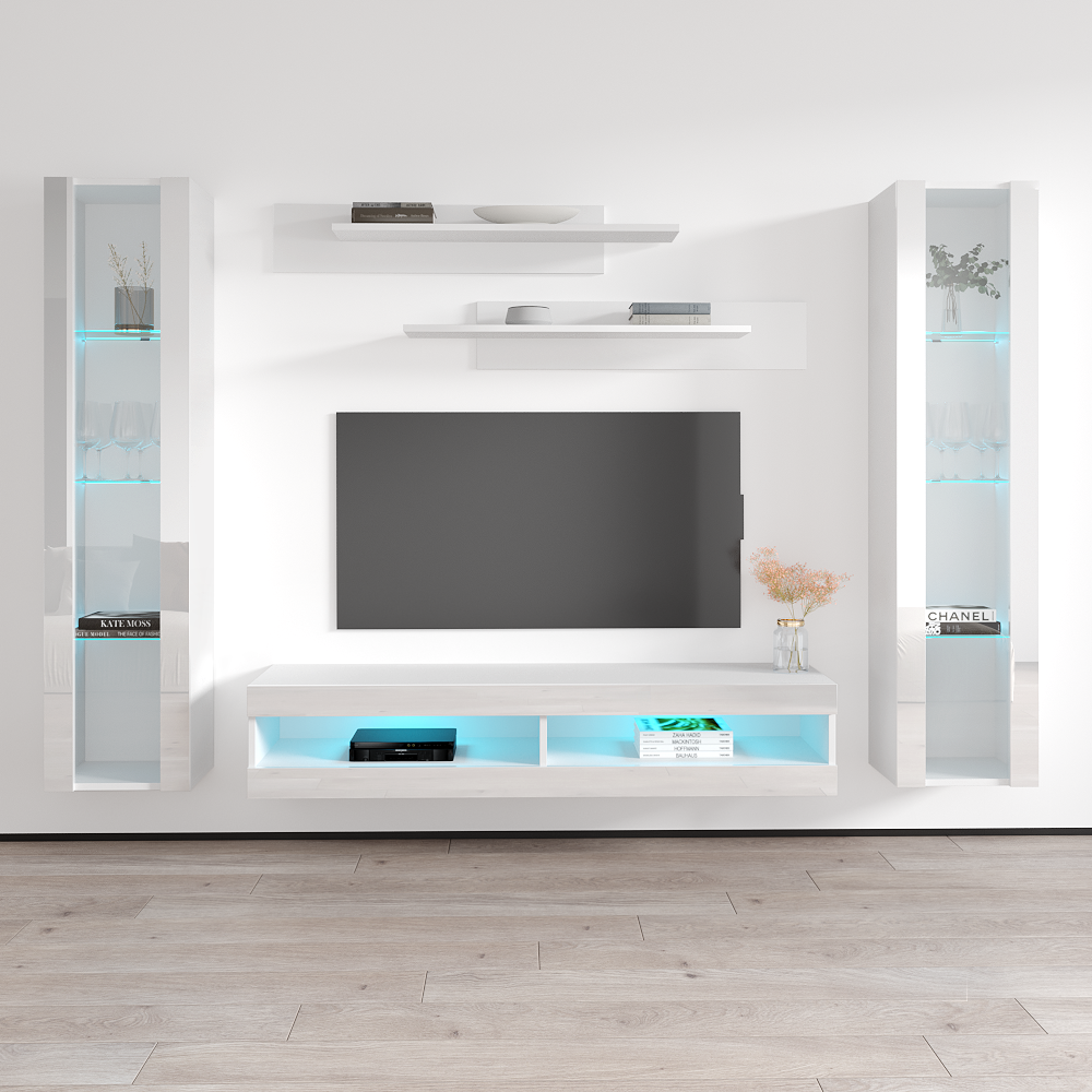 Fly A 34TV Floating Entertainment Center - Meble Furniture