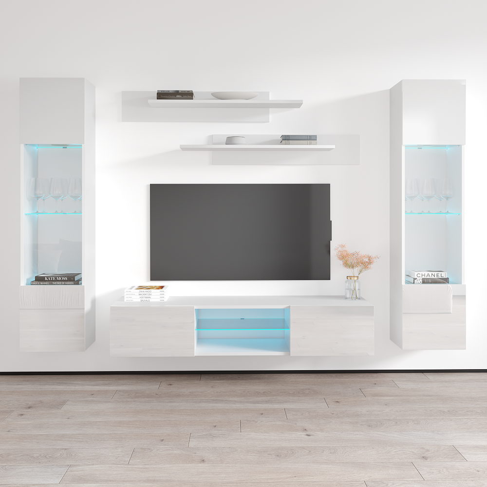 Fly A 33TV Floating Entertainment Center - Meble Furniture