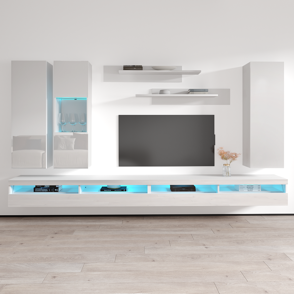 Fly E 35TV Floating Entertainment Center - Meble Furniture