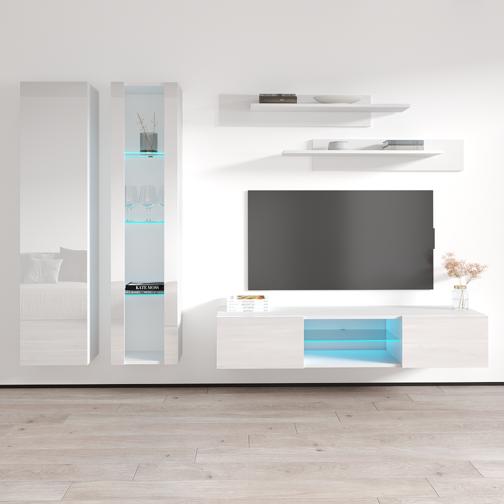 Fly A 33TV Floating Entertainment Center - Meble Furniture