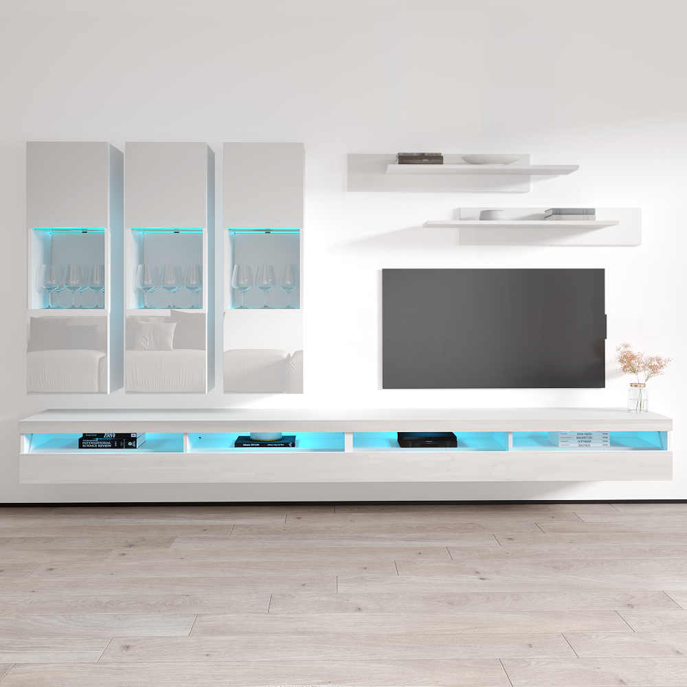 Fly E 35TV Floating Entertainment Center - Meble Furniture