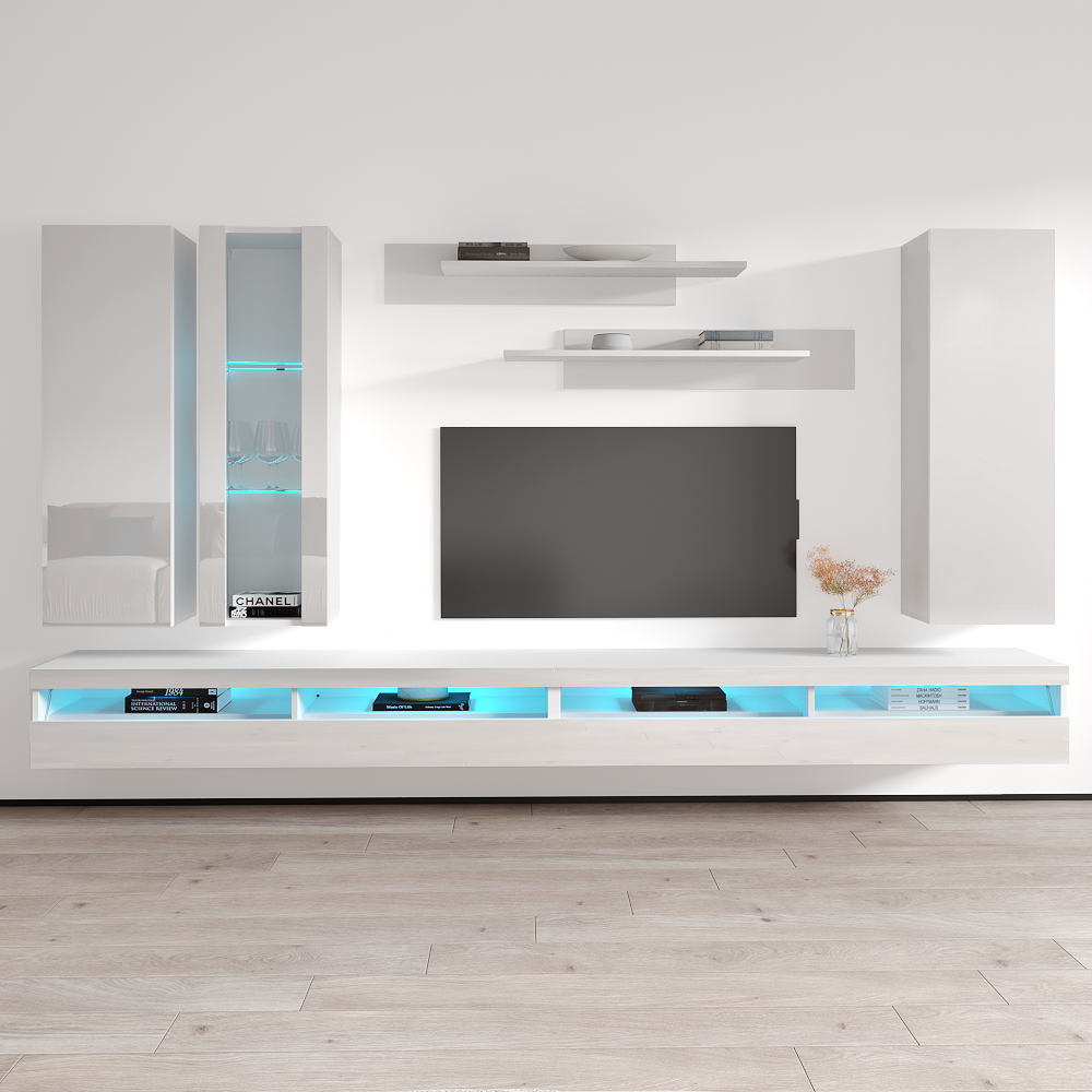 Fly E 35TV Floating Entertainment Center - Meble Furniture