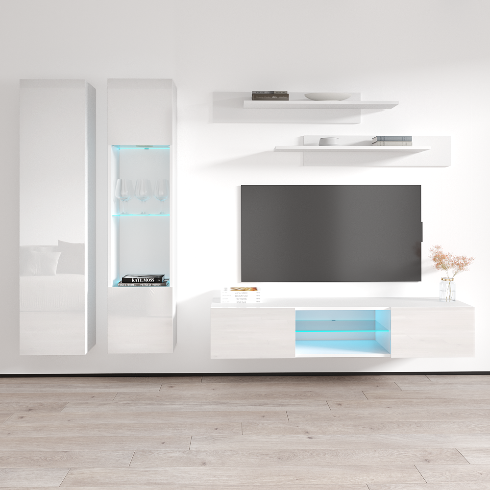 Fly A 33TV Floating Entertainment Center - Meble Furniture