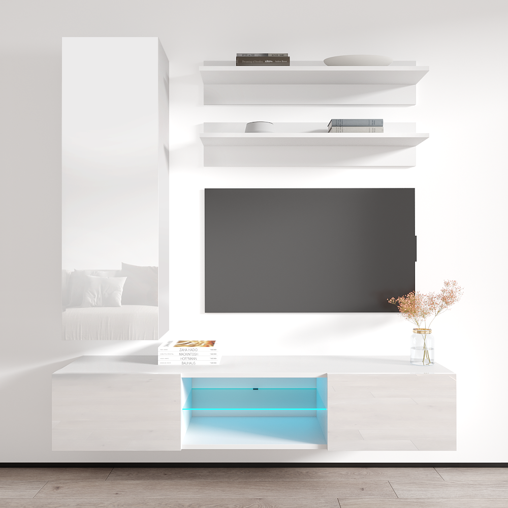 Fly H 33TV Floating Entertainment Center - Meble Furniture