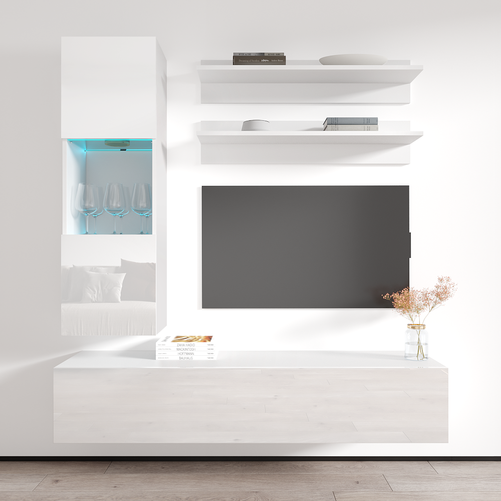 Fly H 30TV Floating Entertainment Center - Meble Furniture