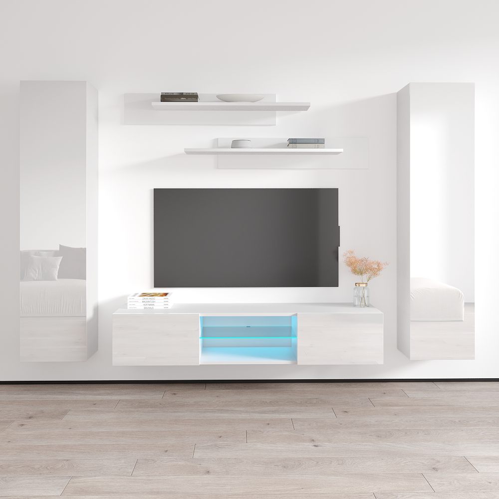 Fly A 33TV Floating Entertainment Center - Meble Furniture