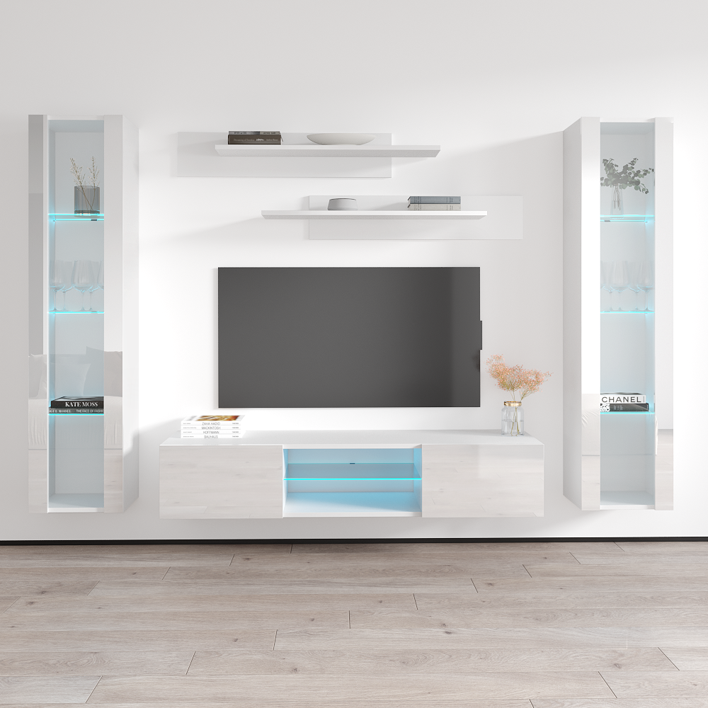 Fly A 33TV Floating Entertainment Center - Meble Furniture