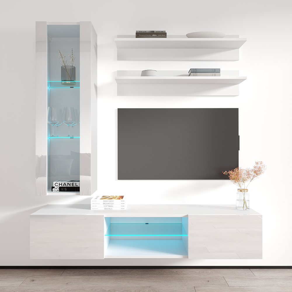 Fly H 33TV Floating Entertainment Center - Meble Furniture