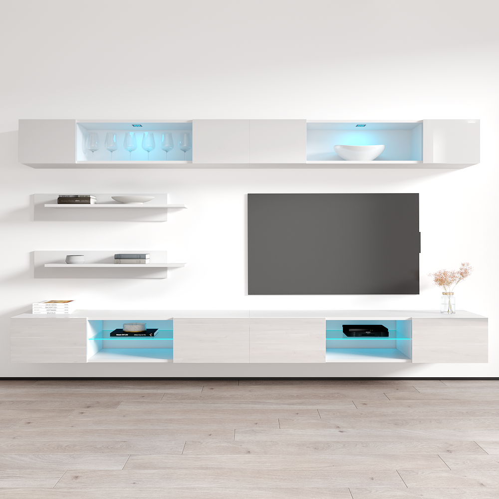 Fly I 33TV Floating Entertainment Center - Meble Furniture