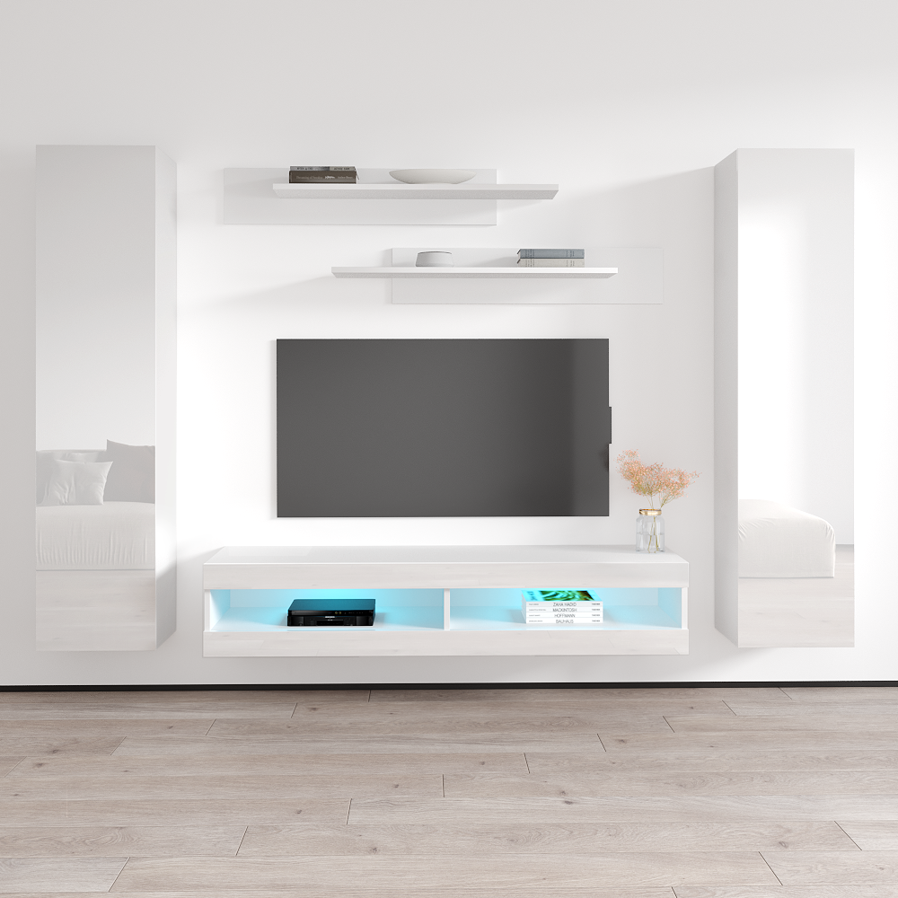 Fly A 34TV Floating Entertainment Center - Meble Furniture