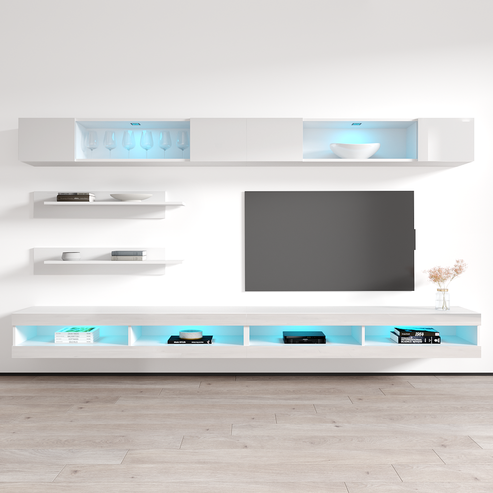 Fly I 34TV Floating Entertainment Center - Meble Furniture