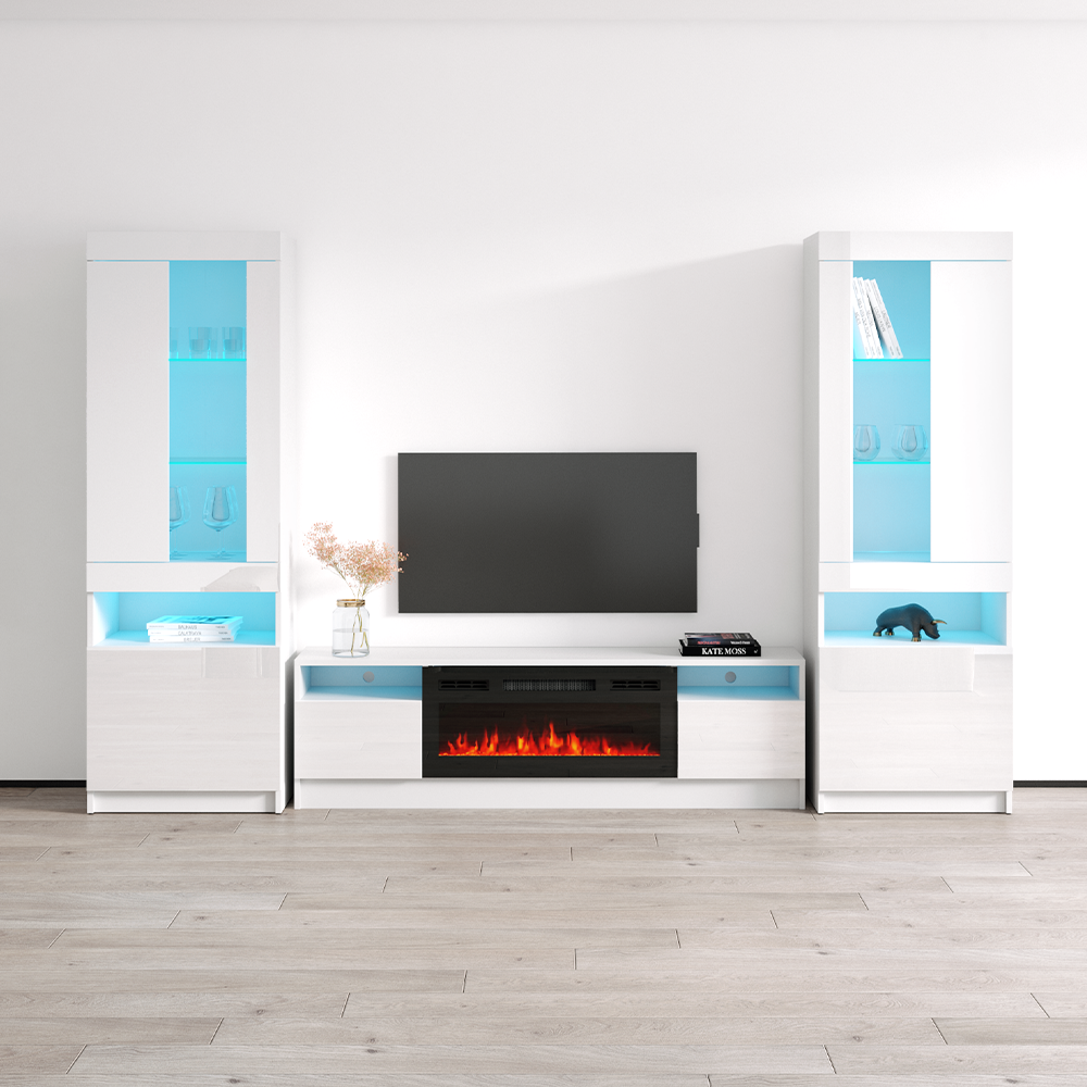 Duke BL-EF Entertainment Center - Meble Furniture