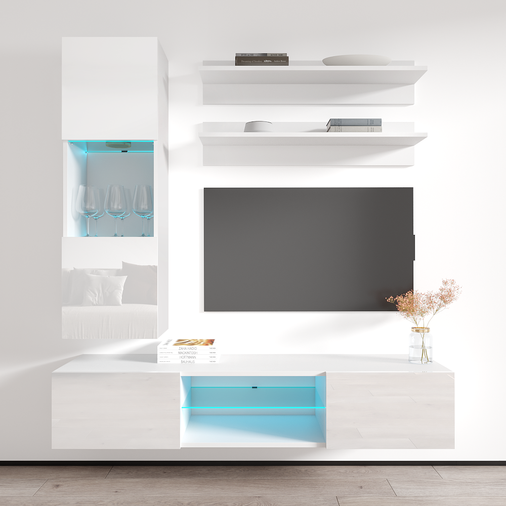 Fly H 33TV Floating Entertainment Center - Meble Furniture