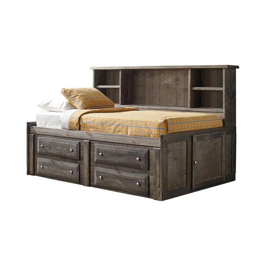 Wrangle Hill Gun Smoke Twin Storage Daybed